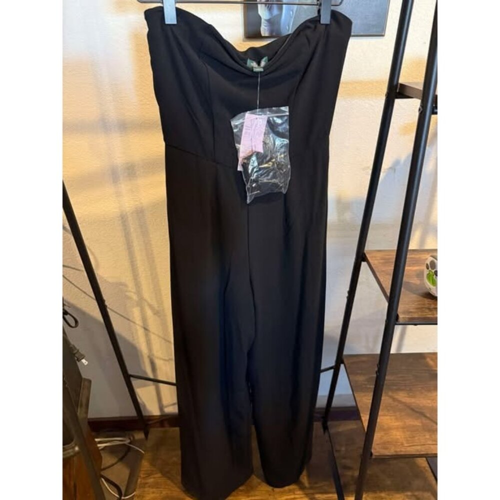 Women's Wide Leg Tube Jumpsuit Wild Fable™ Black XS